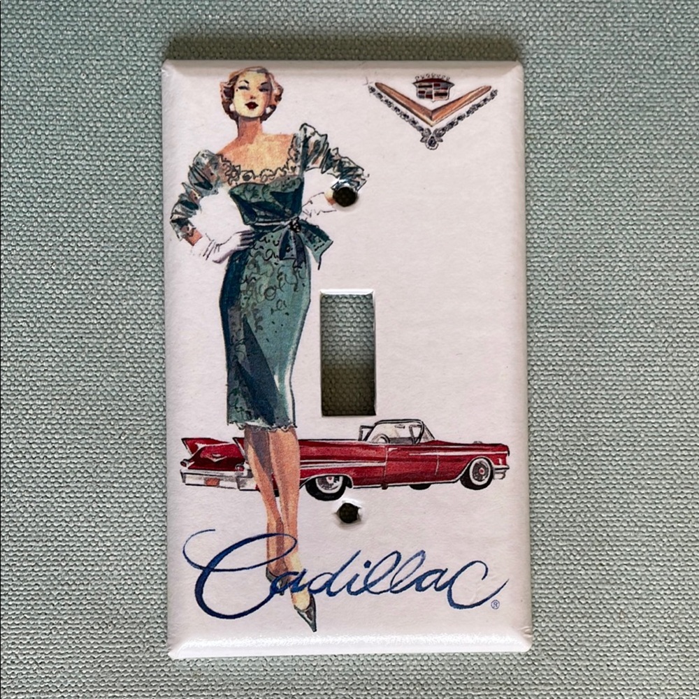 Cadillac Light Switch Plate